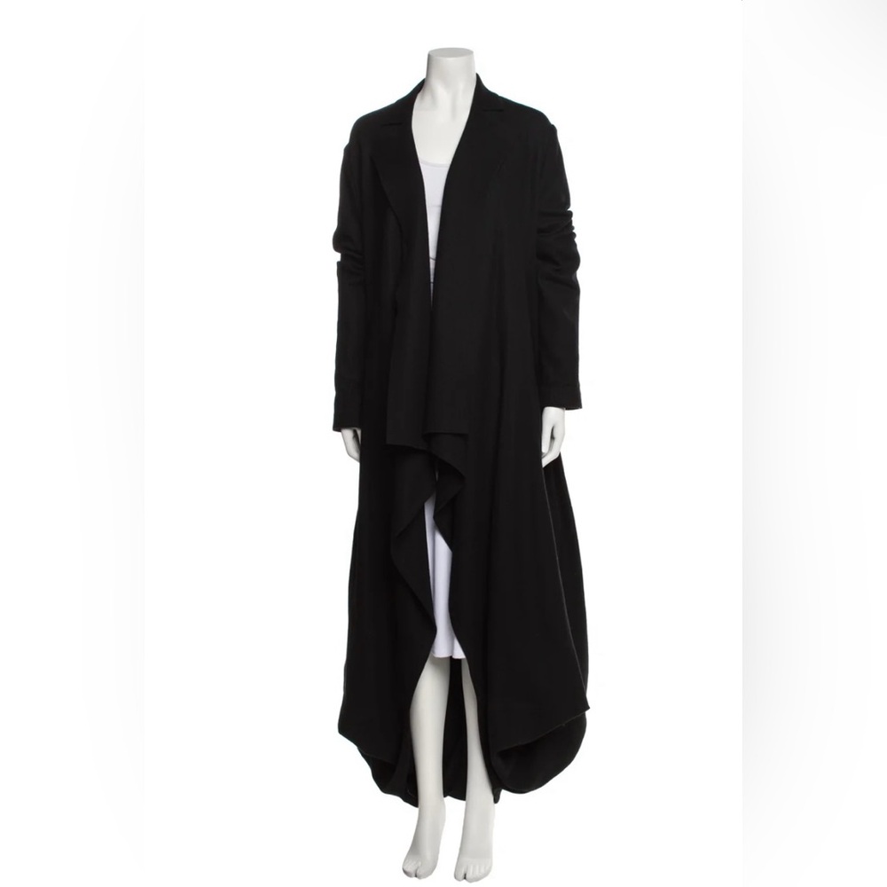 Marie Saint Pierre long black coat (small-medium)